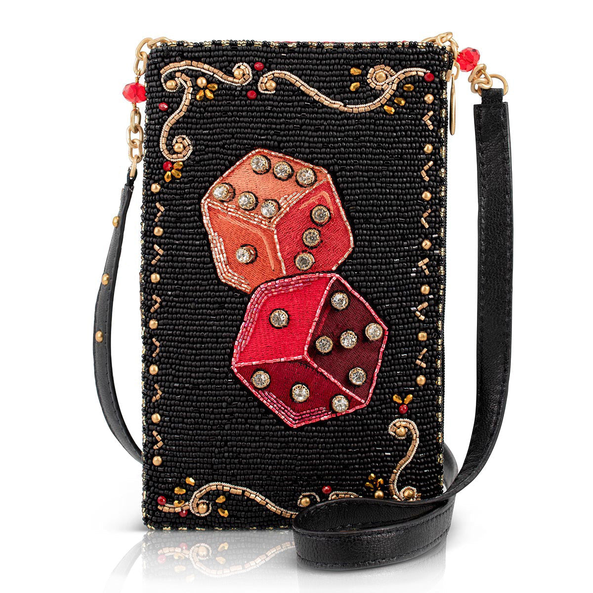 MARY FRANCES- Roll 'Em- Crossbody Phone Bag