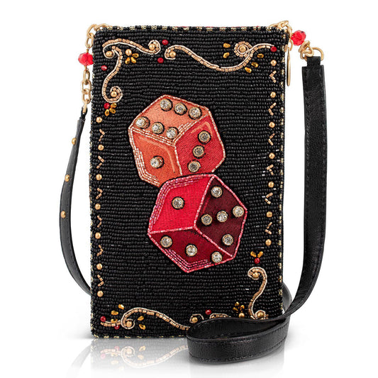 MARY FRANCES- Roll 'Em- Crossbody Phone Bag