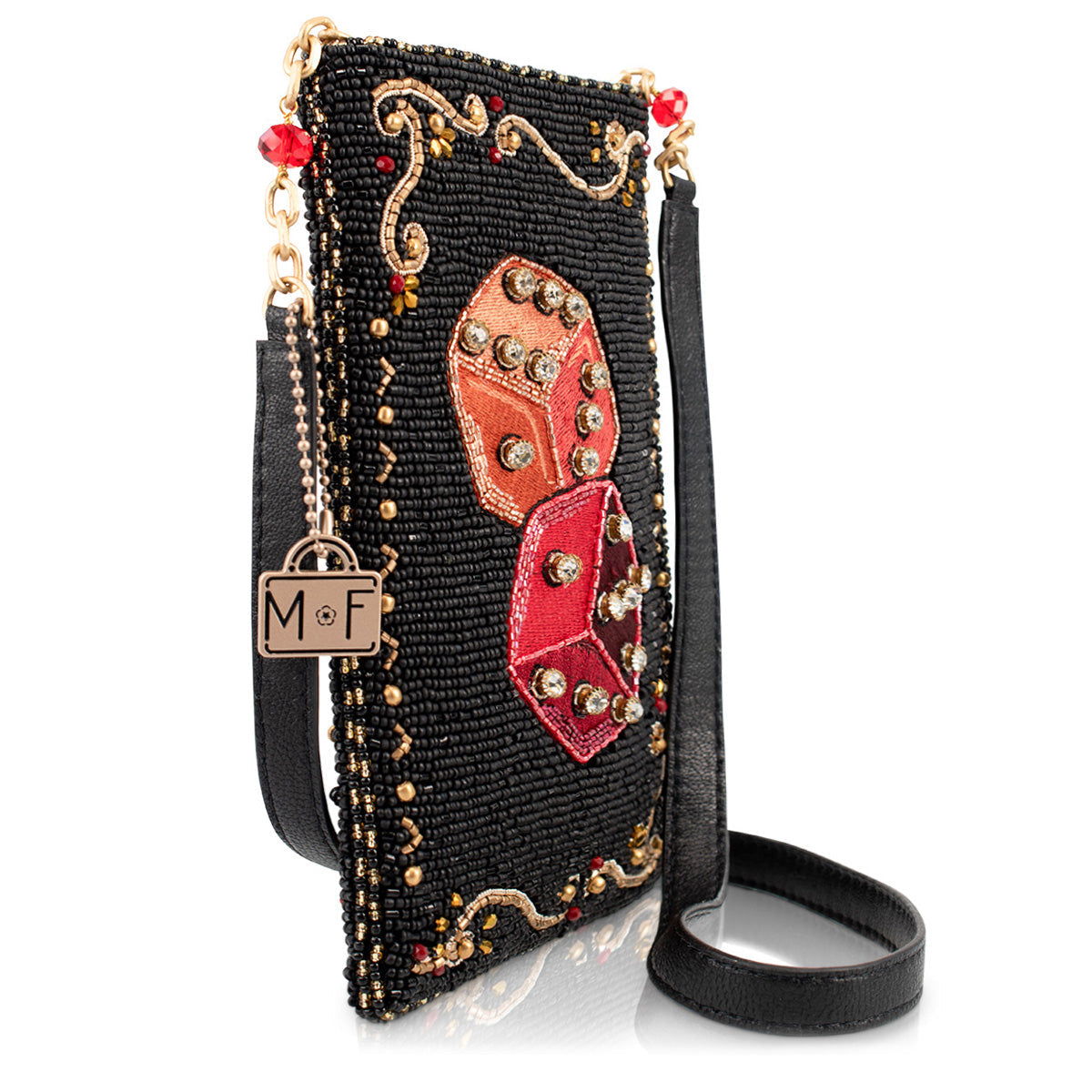 MARY FRANCES- Roll 'Em- Crossbody Phone Bag