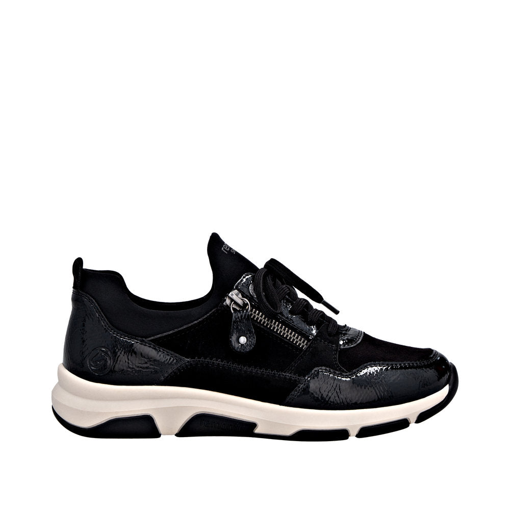 REMONTE D1S02 Sneaker in Black