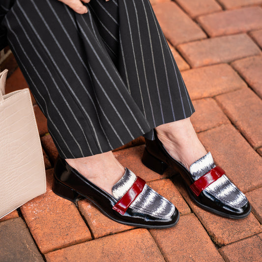 DI CHENZO 6902 Loafer in patent leather