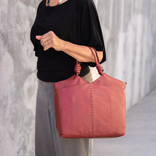 MILO Janine in burgundy