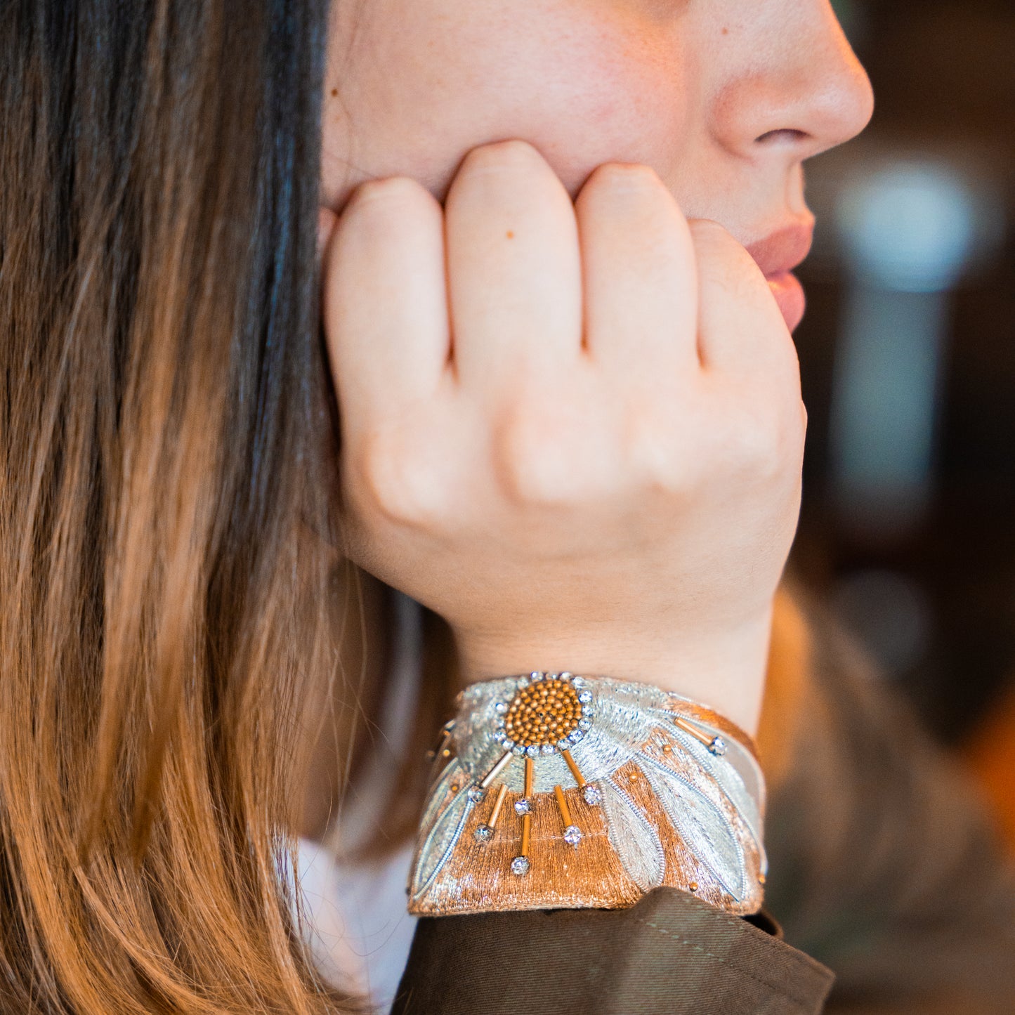 NAHUA - Apollon Bangle - Gold