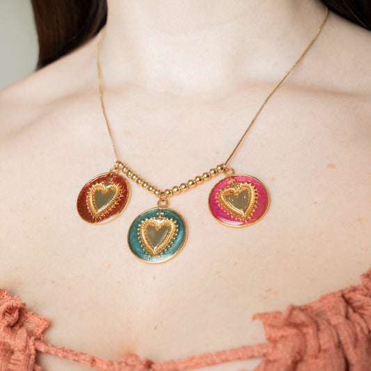 FENIX - Hearts Necklace