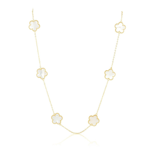 SAHIRA- ADELINE CLOVER NECKLACE-MOTHER