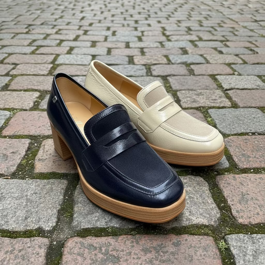 FLUCHOS D9439 Heel Loafer