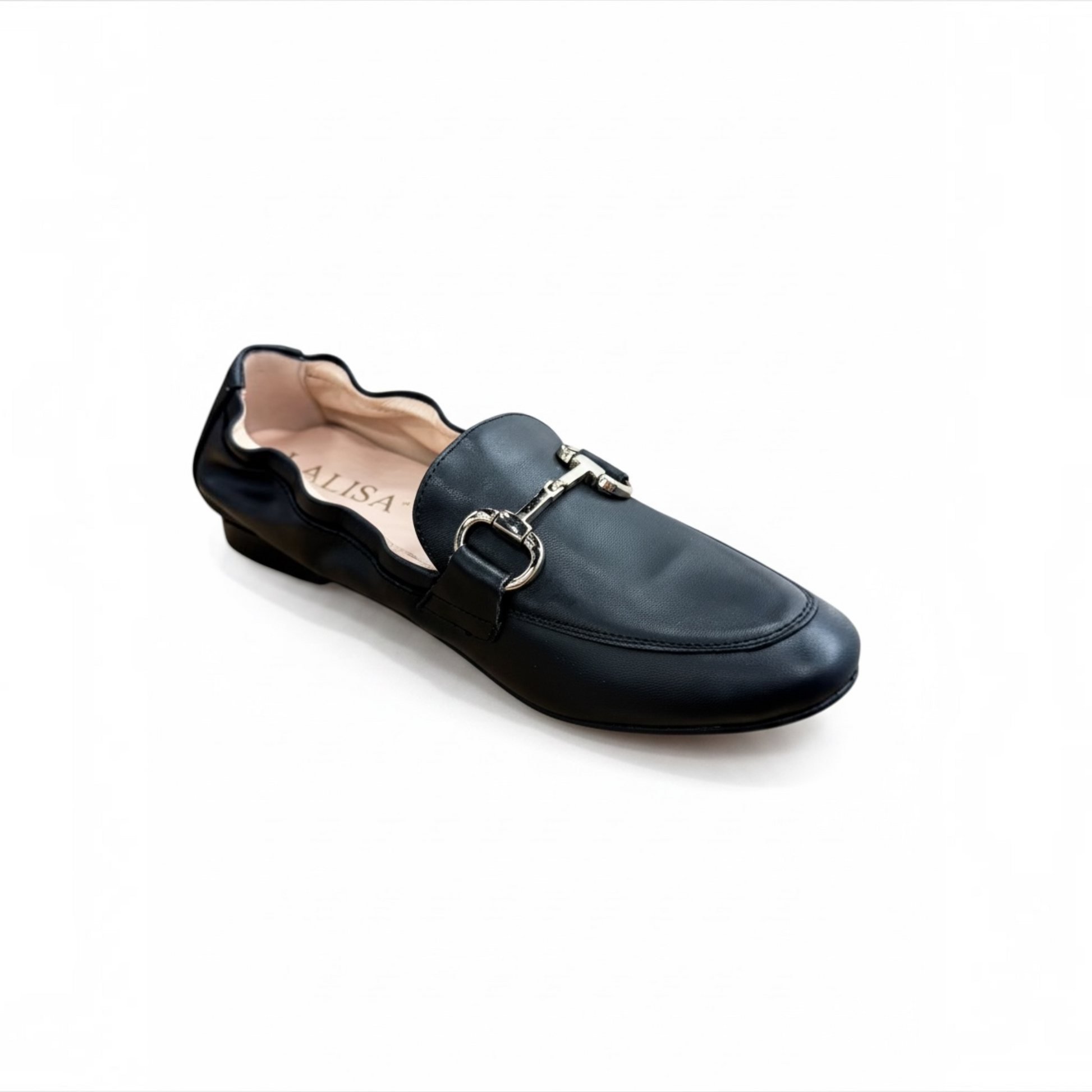 La Lisa Women's Loafer 255034 in Black