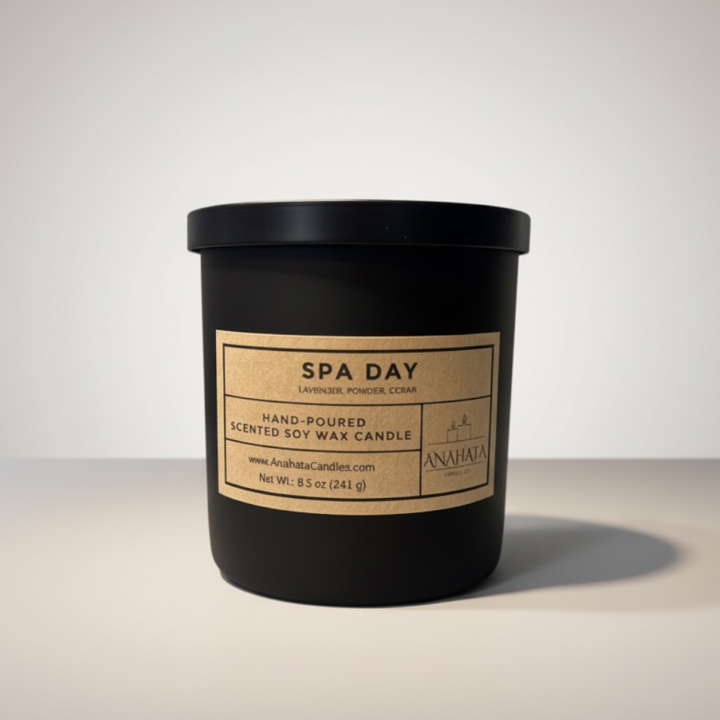 Anahata Candles - 8.5 oz Glass Tumbler Jar