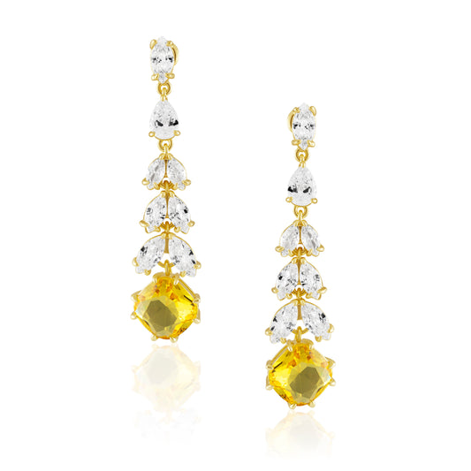 SAHIRA- SOLEIL-CZ-DROP-EARRING
