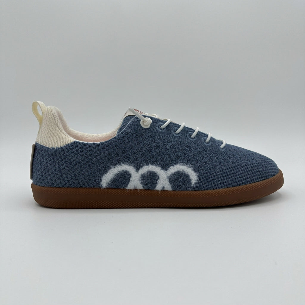 WOOLLOOMOOLOO Engadine Navy Ecru