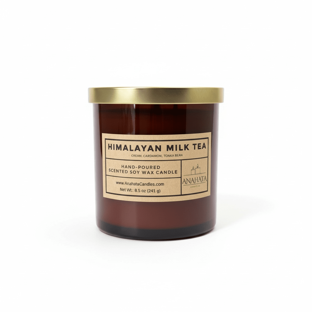 Anahata Candles - 8.5 oz Glass Tumbler Jar