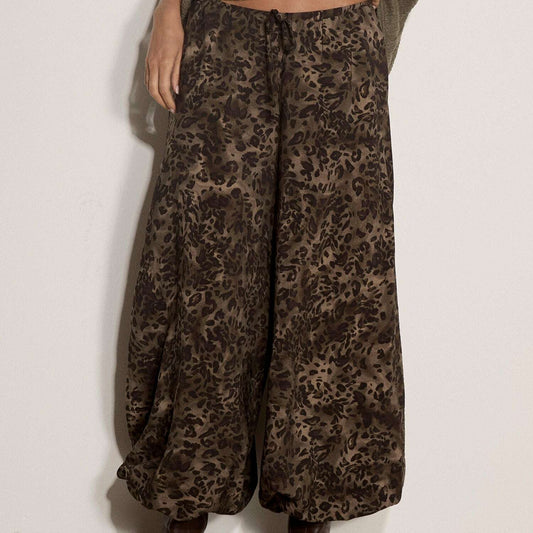 APRICOT Tonal Leopard Balloon Trouser