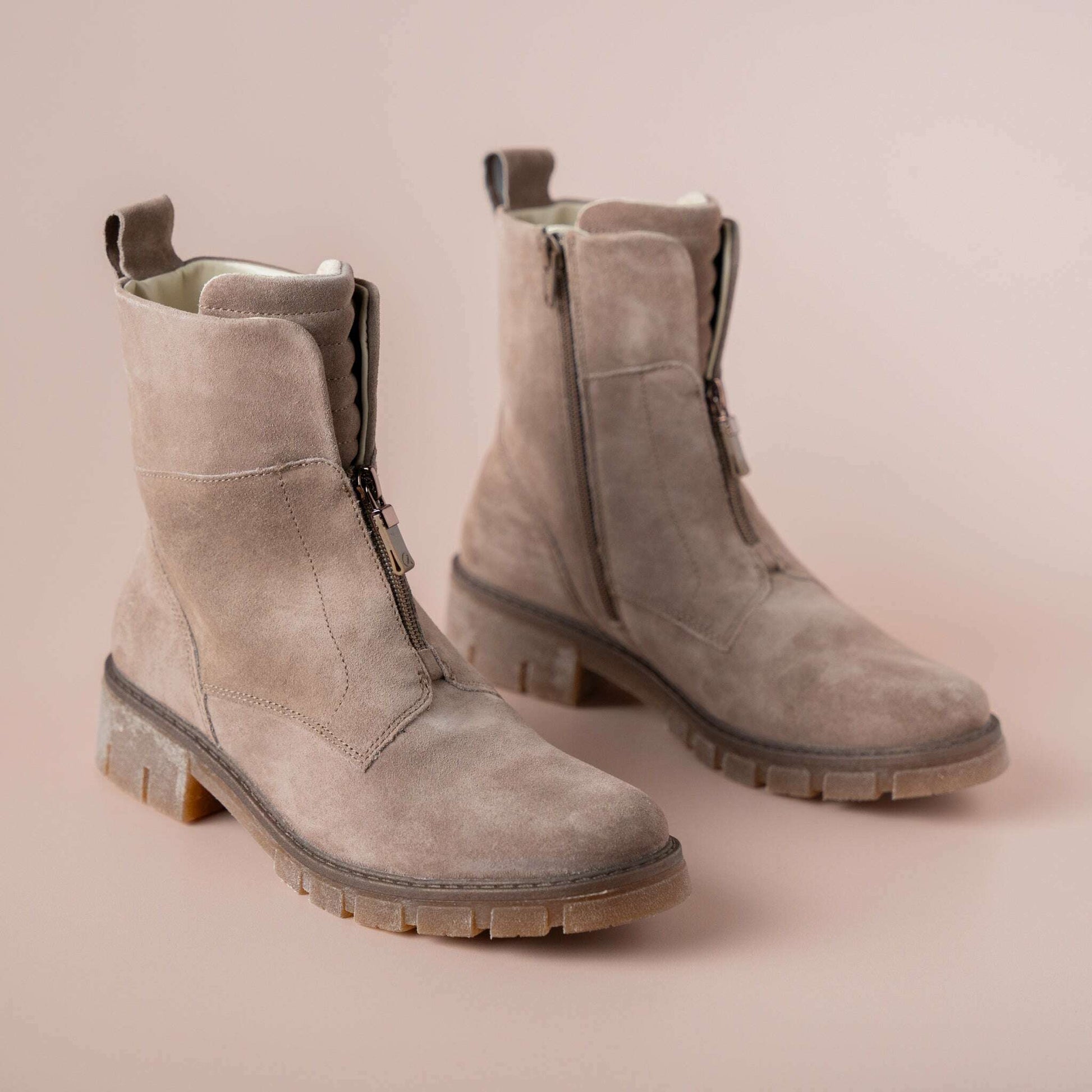 ARA - Deon in Sesame Suede, Boots, Ara, Plum Bottom