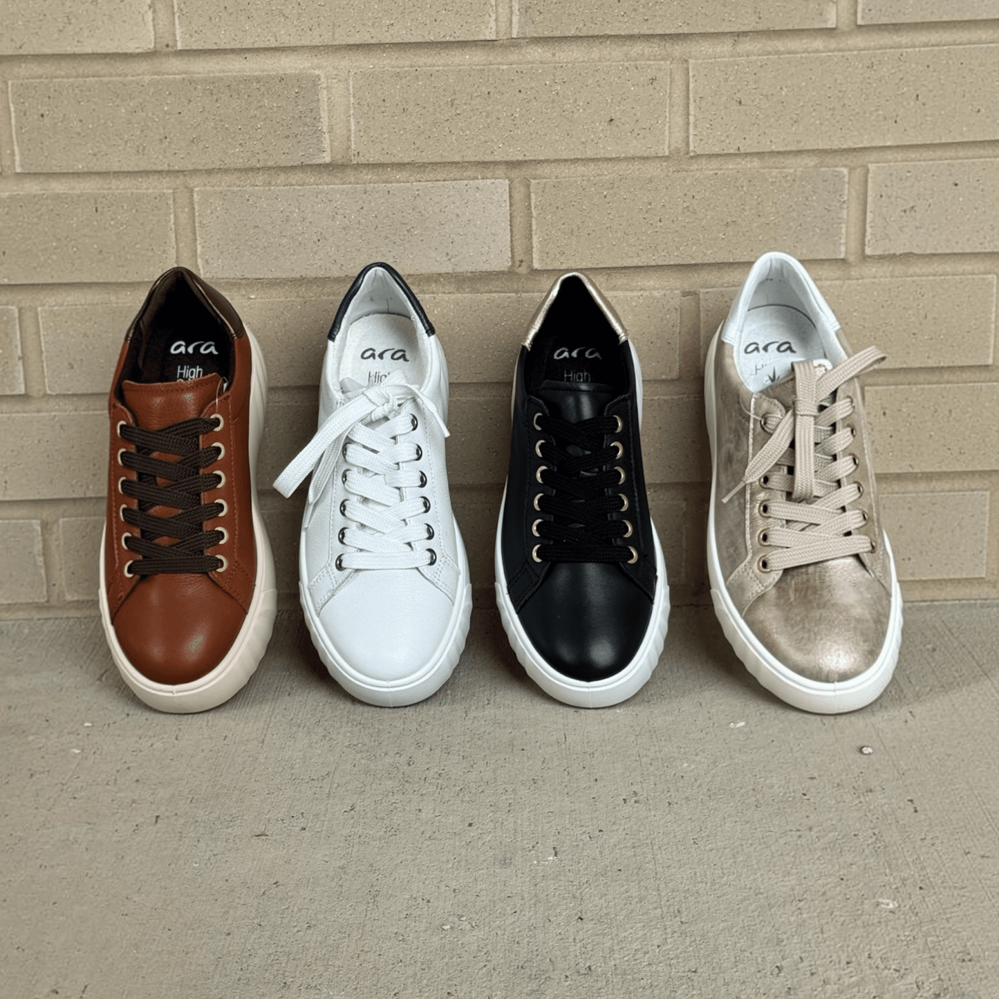 ARA 46523 Mikky Sneaker, Sneakers, Ara, Plum Bottom