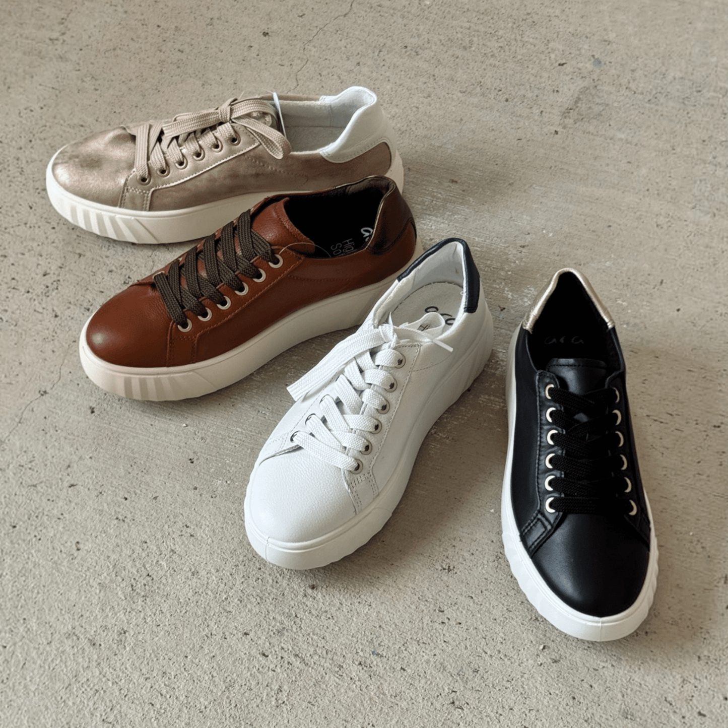 ARA 46523 Mikky Sneaker, Sneakers, Ara, Plum Bottom