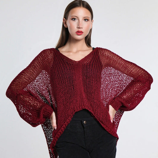 Tina Stephens- Adena - Burgundy