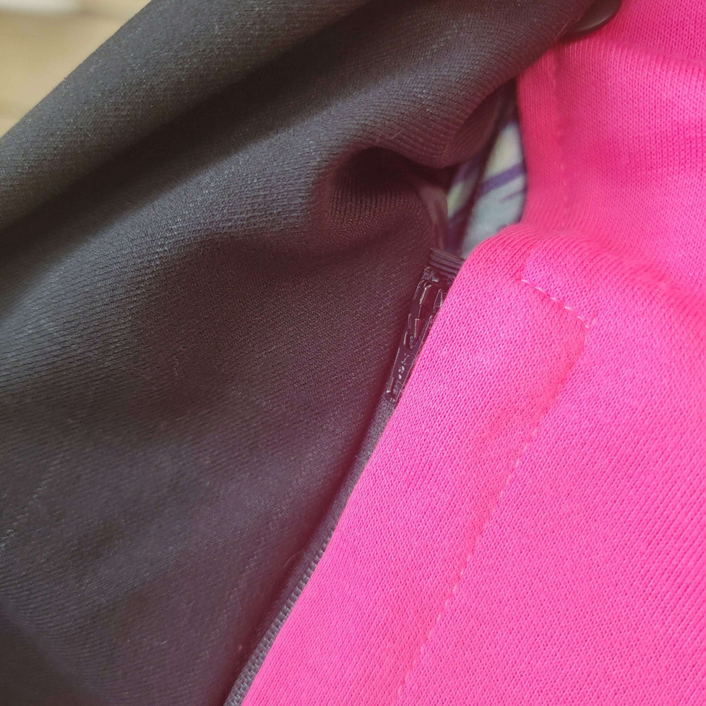 Blue Revival - Helen Blazer - Pink Hoodie & Black Jacket, CLOTHING, BLUE REVIVAL, Plum Bottom
