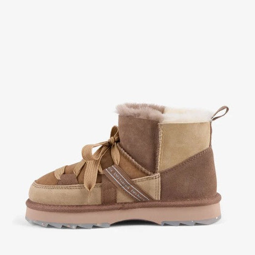 EMU- Blurred Micro Patchwork in Mushroom