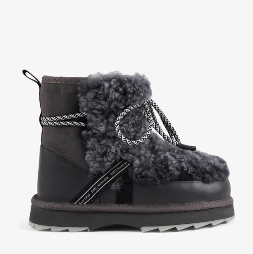 EMU- Blurred Teddy in Chestnut and Charcoal