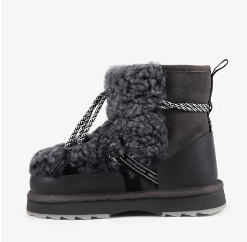 EMU- Blurred Teddy in Chestnut and Charcoal