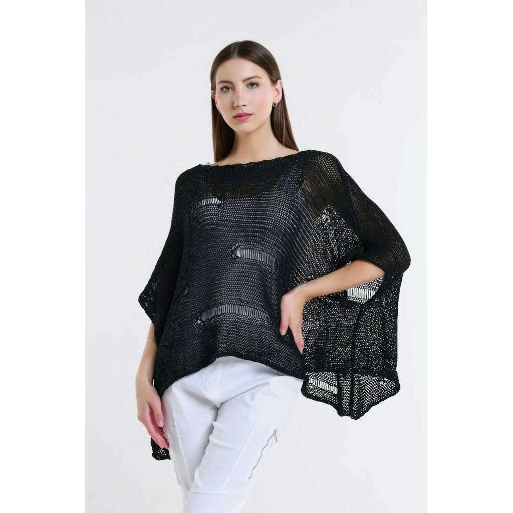 Tina Stephens- Jean Open Bar Knit