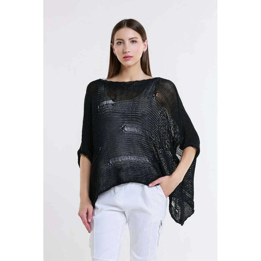 Tina Stephens- Jean Open Bar Knit