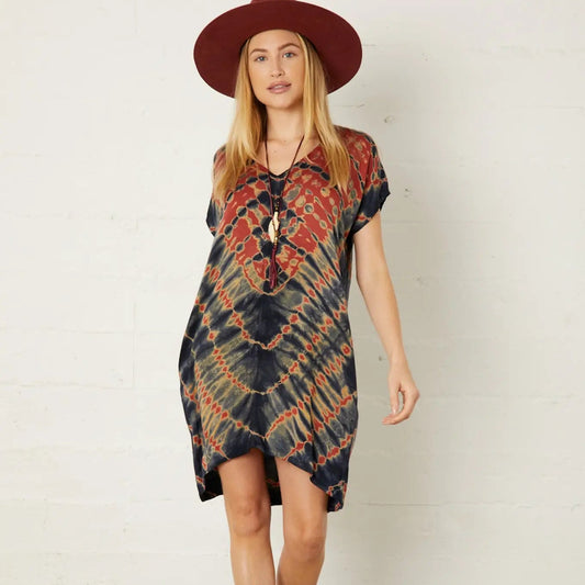 RIVER + SKY - Brooklyn Dress - Tigers Eye