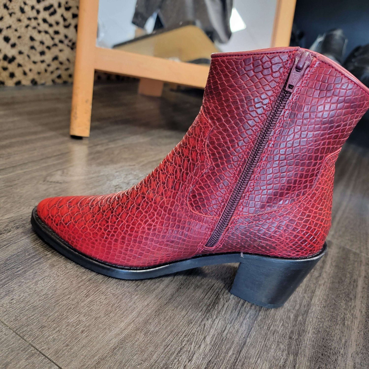 Bueno - Valery, Boots, Bueno, Plum Bottom
