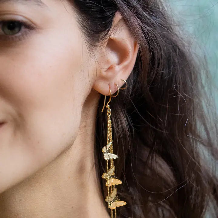 Peter + June - Give Me Butterflies Earrings