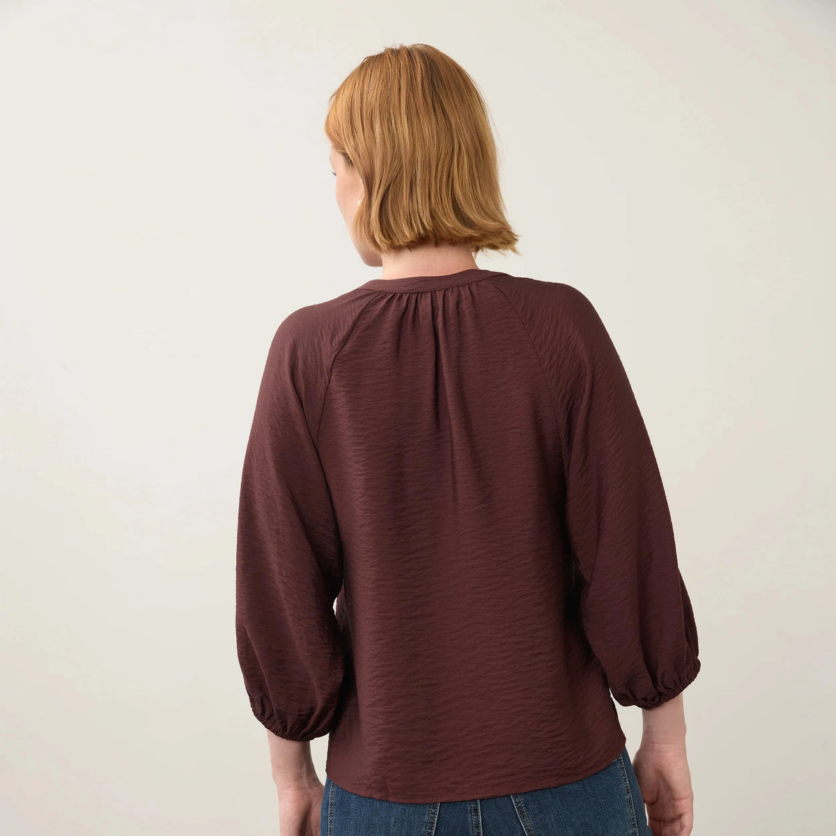 FDJ 3/4 Sleeve Colorful Button Shirt