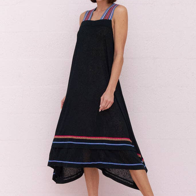 [pītusa - St. Tropez Dress: Black / Petite], [], [pītusa], [Plum Bottom].