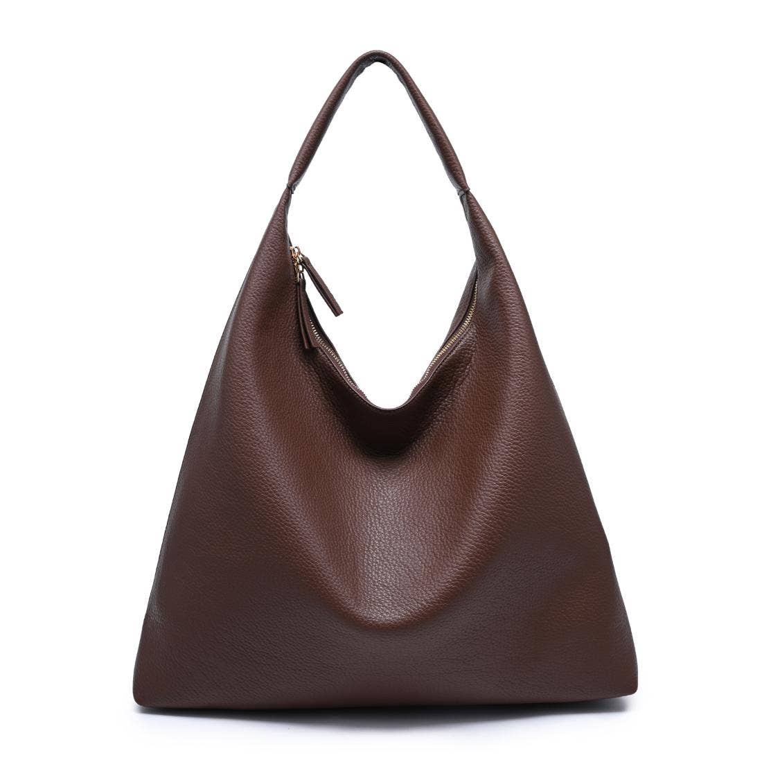 [Moda Luxe - Lori Hobo: Chocolate], [Handbag], [Moda Luxe], [Plum Bottom].