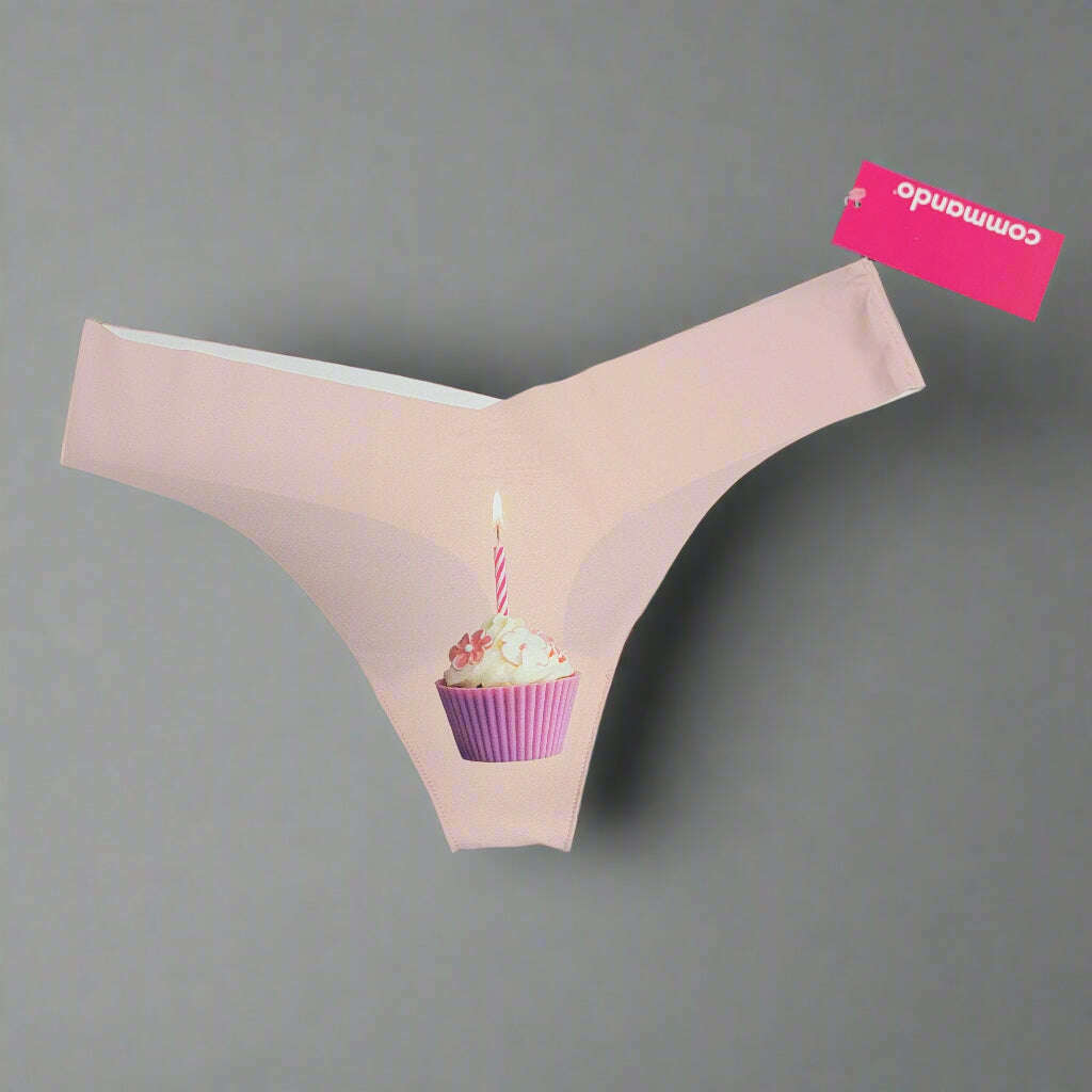 Commando - Cupcake Thong, CLOTHING, COMMANDO, Plum Bottom