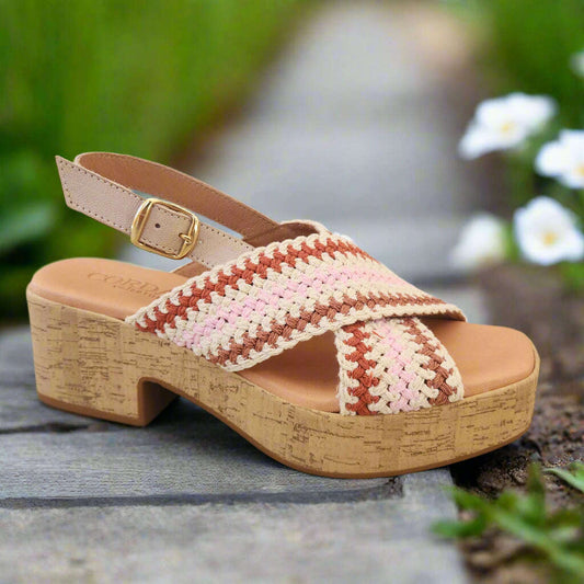 CORDANI - Malin, Sandals, Cordani, Plum Bottom