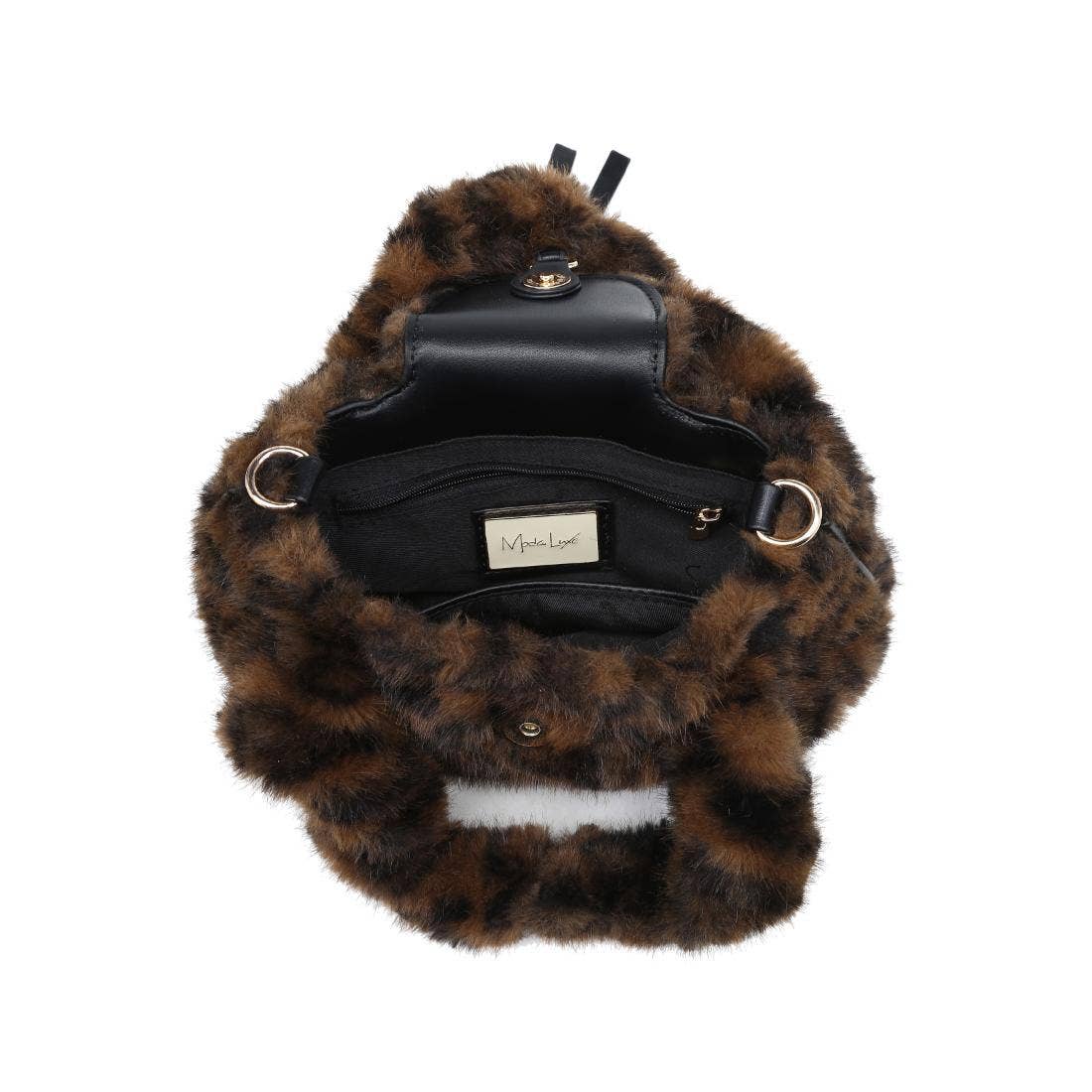 [Moda Luxe - Wynter Crossbody: Leopard], [Handbags], [Moda Luxe], [Plum Bottom].