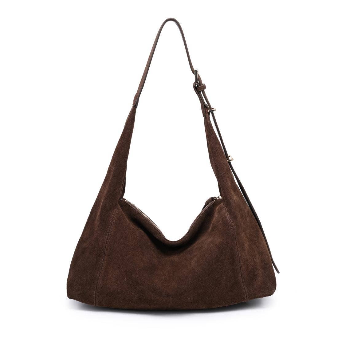 [Moda Luxe - Kelsea Satchel: Caramel], [Handbags], [Moda Luxe], [Plum Bottom].