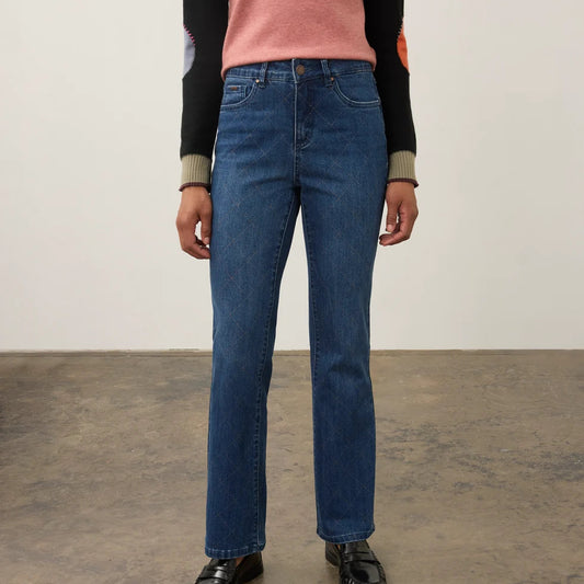 FDJ Olivia Bootcut Denim Dark Wash
