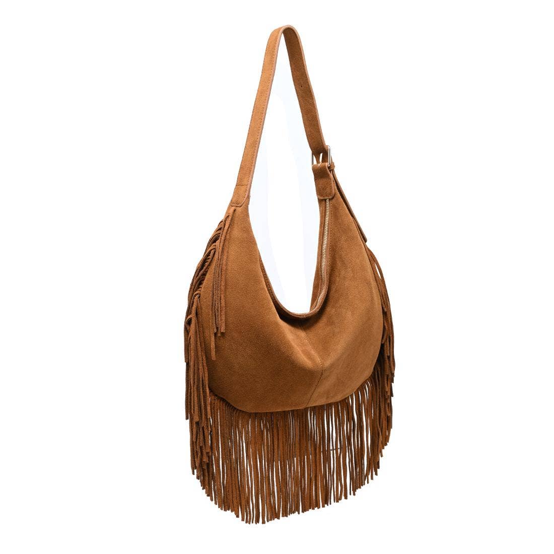 [Moda Luxe - Reba Hobo: Caramel], [Handbag], [Moda Luxe], [Plum Bottom].