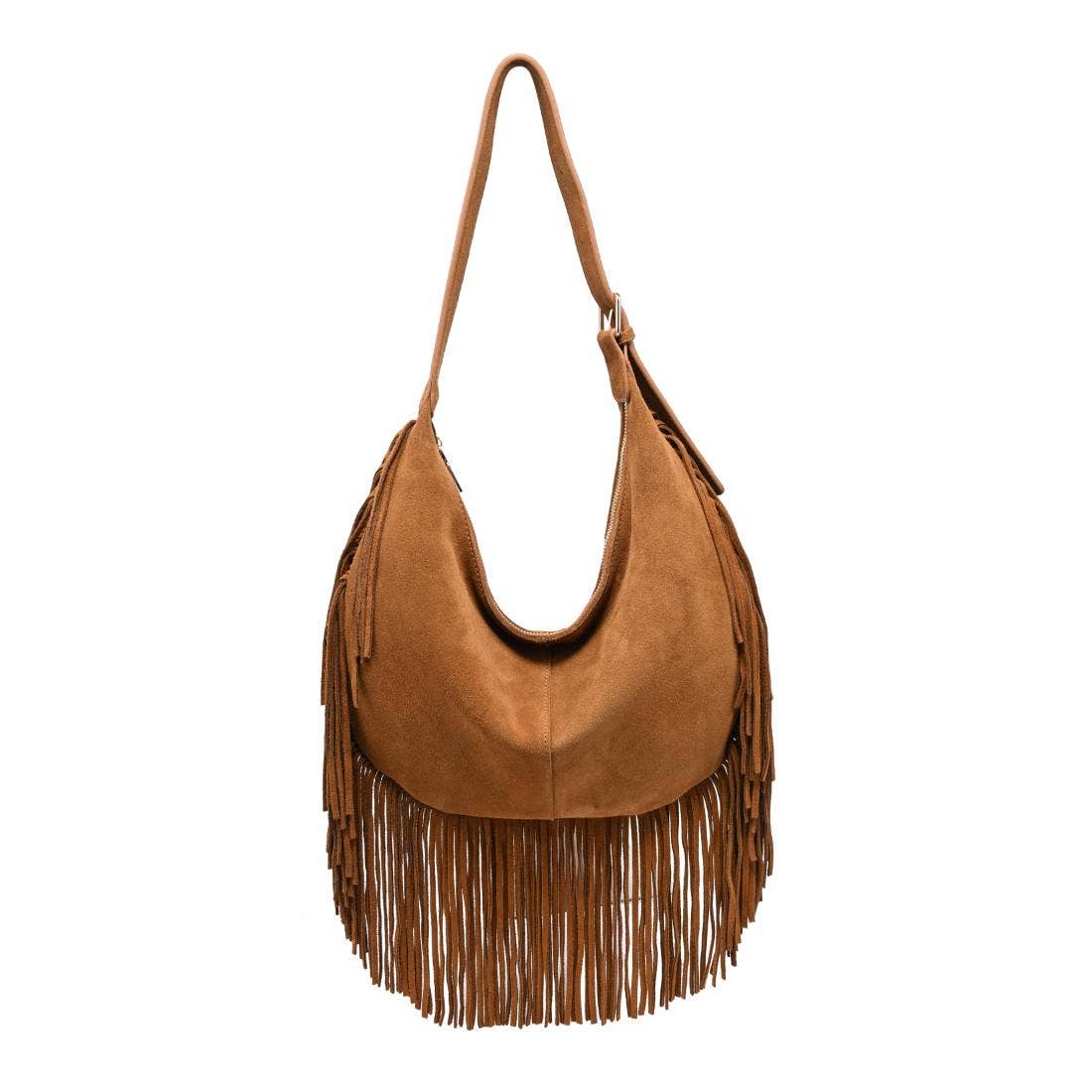 [Moda Luxe - Reba Hobo: Caramel], [Handbag], [Moda Luxe], [Plum Bottom].