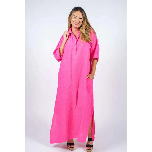 tina-stephens---fernanda-linen-dress---hot-pinkclothingtina-stephensplum-bottom-34483280