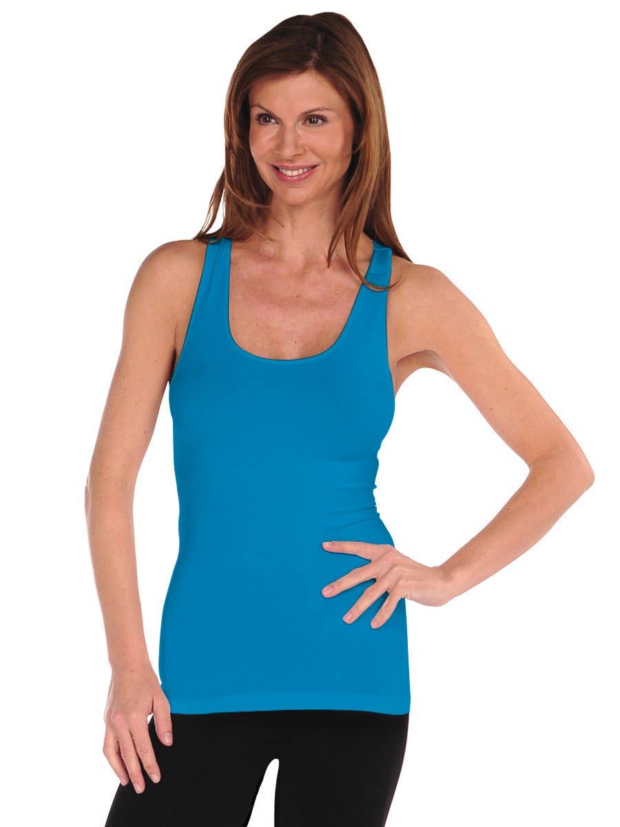 [TINA Stephens Italy/Tees By Tina - Sorbtek Racer Back Tank (303SRB): 132 Turq], [CLOTHING], [TINA Stephens Italy/Tees By Tina], [Plum Bottom].