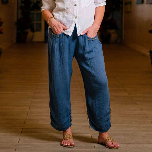 tina-stephens-italytees-by-tina---georgia-side-ruche-linen-pant-pl163-475-dark-jeans-one-sizeclothingtina-stephens-italytees-by-tinaplum-bottom-35936759