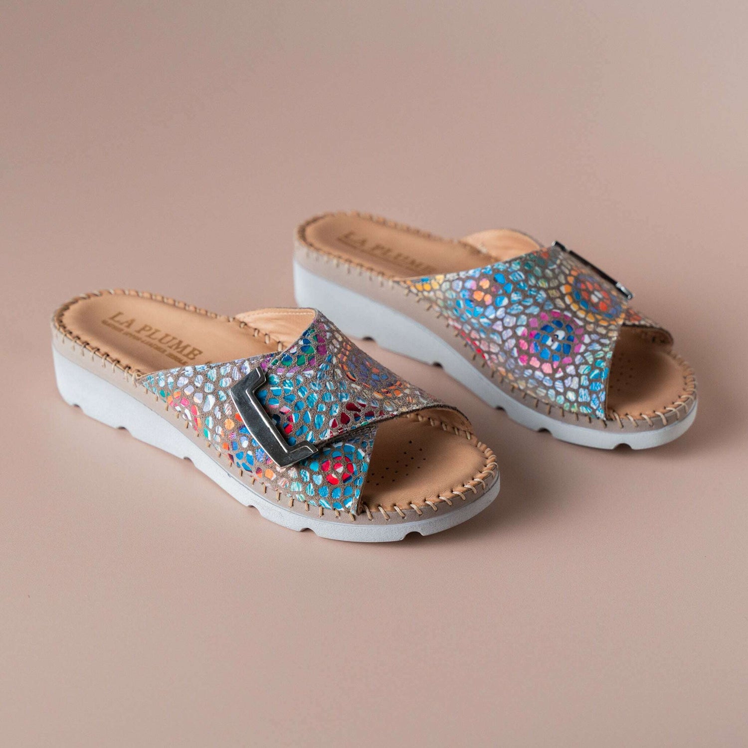 Eric Michael - Agua, Sandals, Eric Michael, Plum Bottom