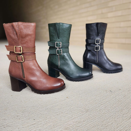 Eric Michael - Mariska, Boot, Eric Michael, Plum Bottom