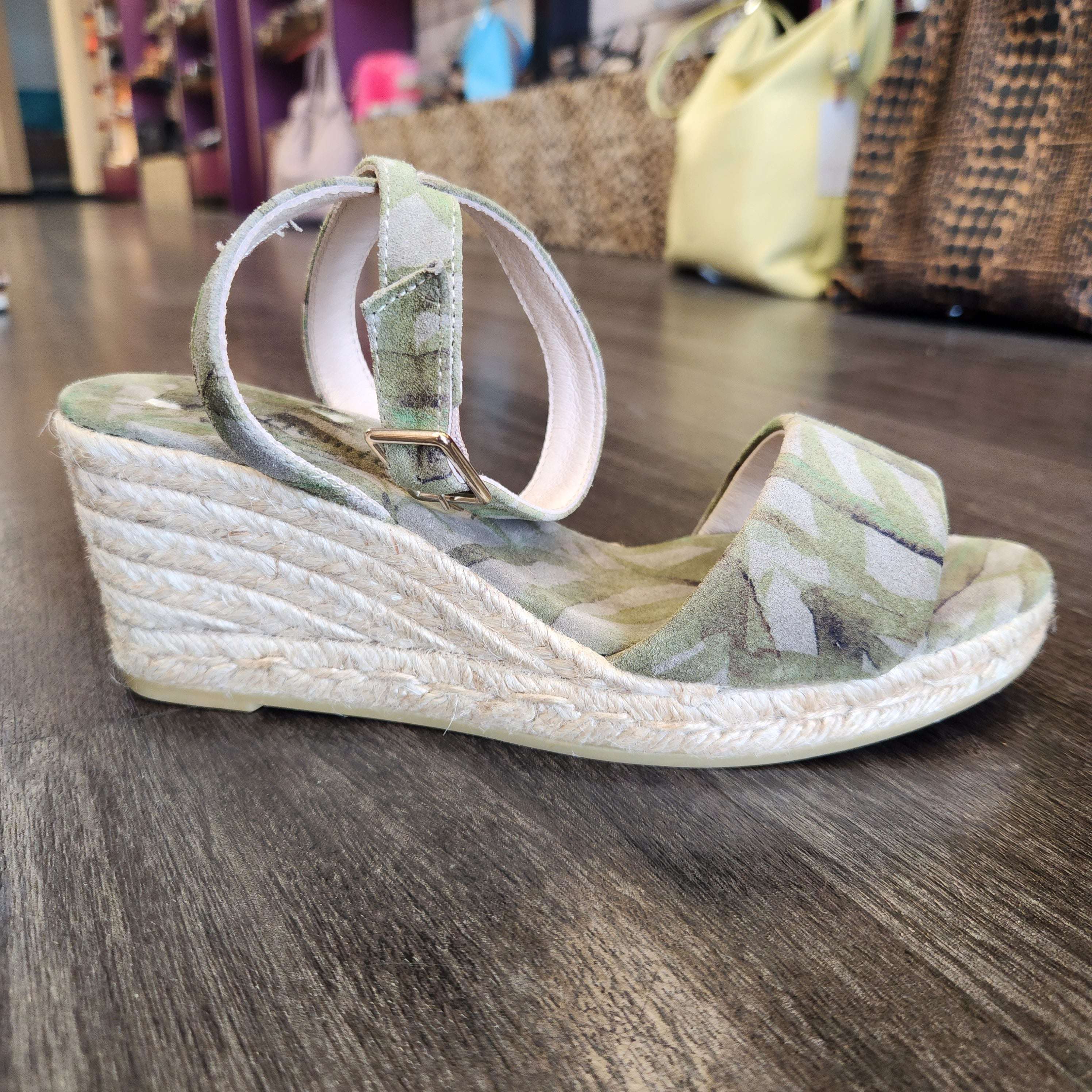 Eric michael on sale wedge sandals