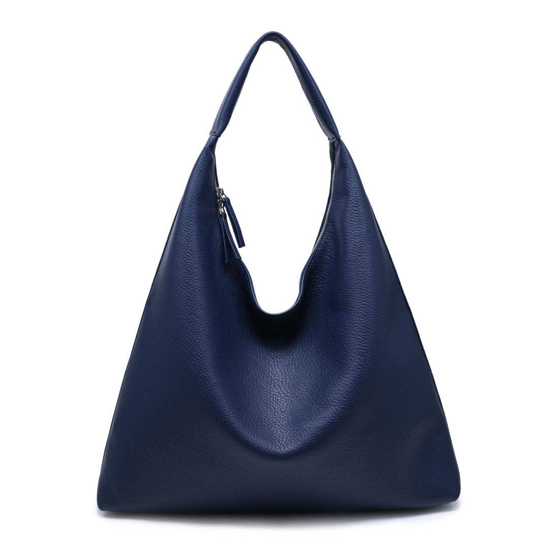 [Moda Luxe - Lori Hobo: Navy], [Handbags], [Moda Luxe], [Plum Bottom].