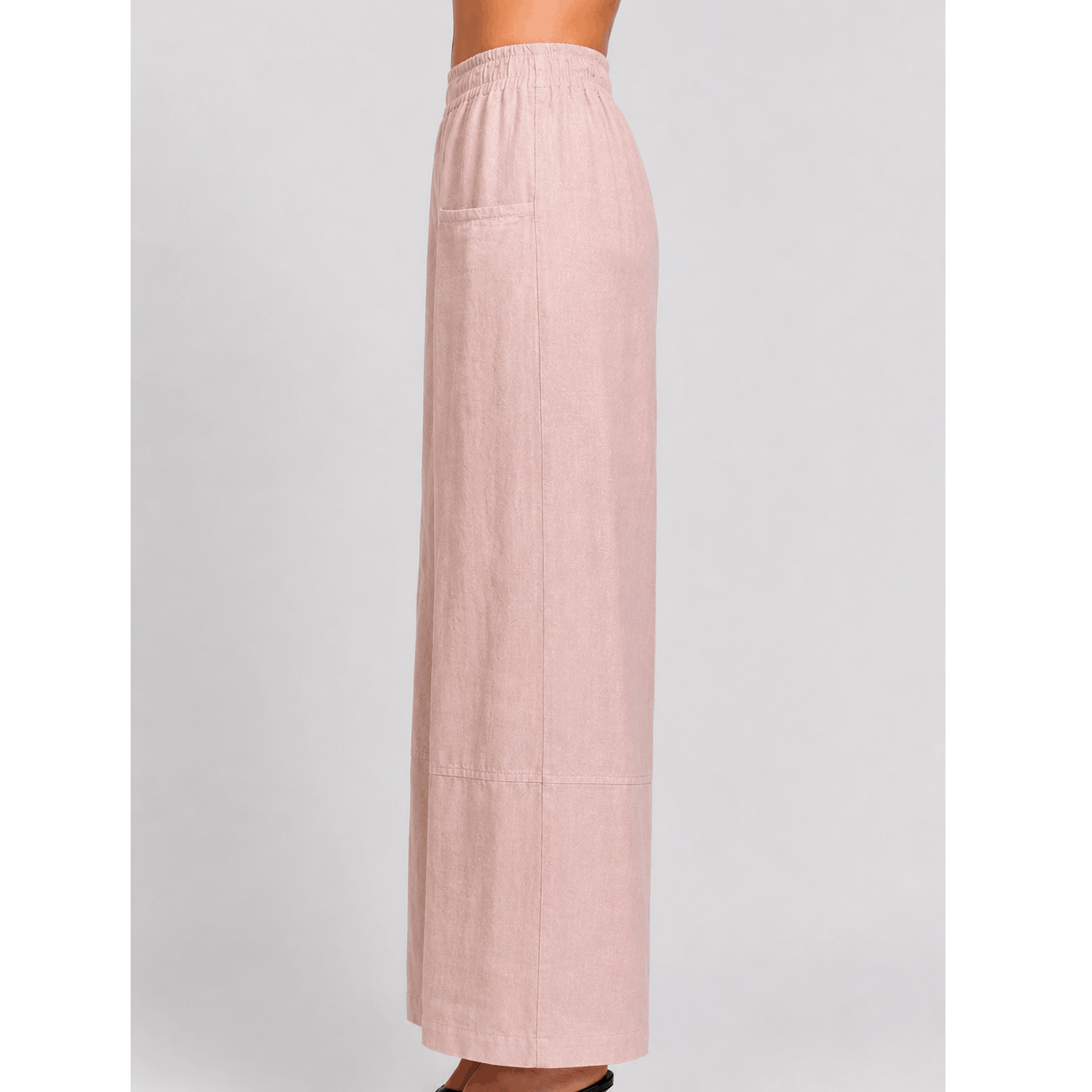 [TINA Stephens Italy/Tees By Tina - Maritza Linen Balloon Pant (PL912): 681 Blush / One Size], [CLOTHING], [TINA Stephens Italy/Tees By Tina], [Plum Bottom].