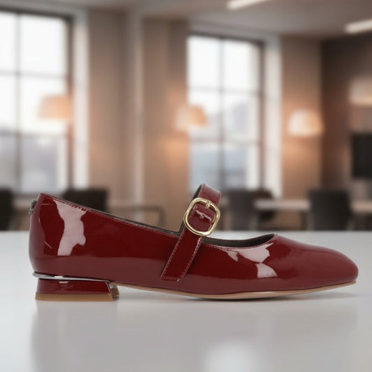 J. RENEE- Faron in Dark Cherry Patent