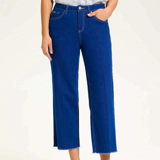 FDJ - OLIVIA - True Blue, Pants, FRENCH DRESSING JEANS, Plum Bottom