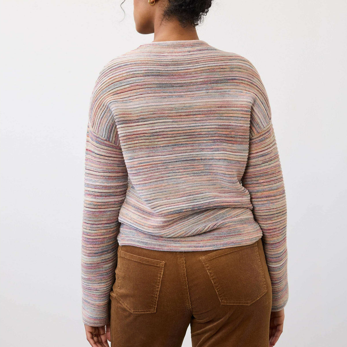 FDJ Boat Neck Long Sleeve Sweater